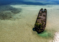 Shipwreck off Minjerribah / North Stradbroke Island